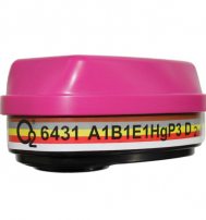 Фильтр О2 комбинированный 6431 A1В1Е1HgP3 D