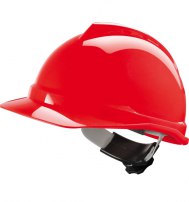 Каска защитная ВИ-ГАРД 500 (Super V-Gard) с оголовьем ФАС-ТРАК (храповик) (MSA) красная Каска защитная ВИ-ГАРД 500 (Super V-Gard) с оголовьем ФАС-ТРАК (храповик) (MSA)