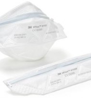 Противоаэрозольная полумаска фильтрующая 3M (респиратор) VFlex™ 9152 (Ви Флекс) FFP2, до 12 ПДК